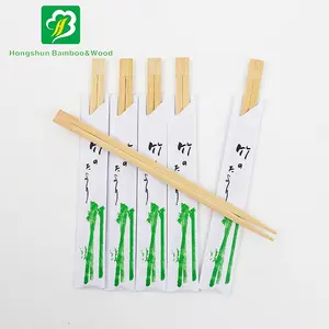 Wholesale Top Quality Disposable Eco-Friendly Bamboo And Poplar Chopsticks In Individual Packging