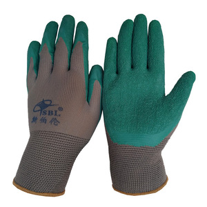 Gants de travail Sberon 389 anti-rides, enduits de PU, entièrement texturés, antidérapants, pour la construction et la réparation - Product Image 3