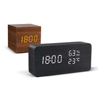 Vofull H D affichage Led Radio Portable luminosité réglable Radio lumineuse Radio numérique réveil intelligent