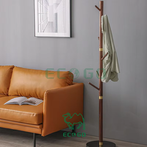 Hot Selling <b>Wooden</b> Bedroom <b>Coat</b> Hanging Rack Corner Freestanding Cloth and Hat <b>Hanger</b> Floor Stand <b>Wooden</b> Tree <b>Coat</b> Rack - Product Image 3