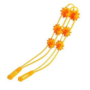 Masajeador Manual de Rodillos para Espalda, Fácil de Usar, con Ruedas de <span class=keywords><strong>18</strong></span> y 24, para Desbloquear los Meridianos, Masajeador para Cuello, Hombros y Espalda - Product Image 3
