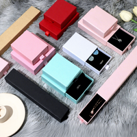 Boîte d'emballage rigide portable en pulpe personnalisée avec logo, doublure en éponge et finition bronzée pour colliers, boucles d'oreilles et montres - Vente en gros