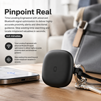 Traceur GPS intelligent pour iOS et Android, mini dispositif anti-perte compatible Bluetooth, localisateur de clés pour portefeuille, animaux de compagnie, enfants, Air Tag