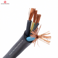 Câble en caoutchouc flexible à âme en cuivre YZ 300/500v, 3 conducteurs, 1,5-10 mm²