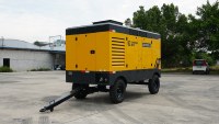 Nouveau compresseur d'air LIUGONG 23 Bar à double mode de fonctionnement, débit d'air de 335 Psi (920-1020 CFM), moteur Cummins, pour forage CSH1020A-23