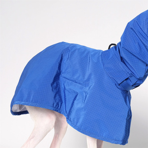 Qiqu diseñador personalizado lujo italiano <span class=keywords><strong>galgo</strong></span> impermeable 00% impermeable a prueba de viento estilo moderno Lima punzón hecho poliéster duradero - Product Image 4
