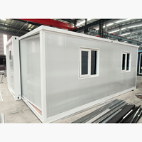 20ft/40ft uitbreidbare moderne containerwoning, prefab modulaire woning met 2 slaapkamers, keuken, badkamer, thuiskantoor, geschikt voor hotelgebruik, klaar voor verzending