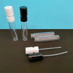 Small Portable <strong>Sample</strong> Cosmetic Packaging <strong>2ml</strong> Crimp Pump Refillable <strong>Perfume</strong> Spray Glass <strong>Bottle</strong> - Product Image 4