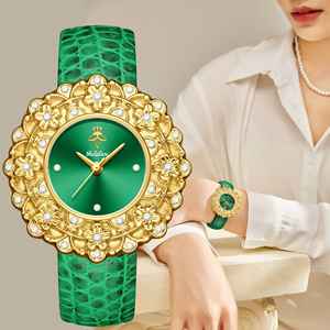 Montre de luxe pour femme, bracelet en acier inoxydable, vente directe, nouveauté, cadran de 36 mm, mouvement à quartz Miyota, aiguilles - Product Image 1