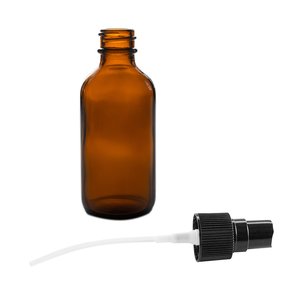 Flacon pulvérisateur en verre, ambre, Boston, vide, avec atomiseur rechargeable, 30ml, <span class=keywords><strong>60ml</strong></span>, 120ml, 250ml, 500ml - Product Image 1