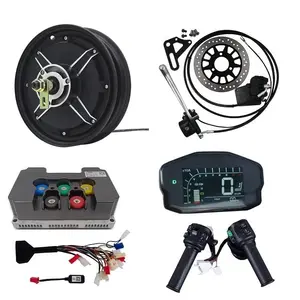 QS MOTOR 10inch 2000W Electric Scooter Hub Motor Conversion Kits Max. Speed 90kph