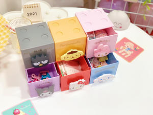Kawaii caja de almacenamiento lindo Anime Craft caja Mini estudiante joyería gabinete regalo - Product Image 6