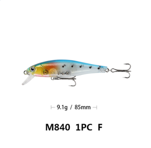 Fatti a mano 8.5 centimetri 9.1g <span class=keywords><strong>esche</strong></span> <span class=keywords><strong>artificiali</strong></span> fishing lure acqua dolce acqua salata di pesca in plastica dura lure floating minnow pesce esca - Product Image 6