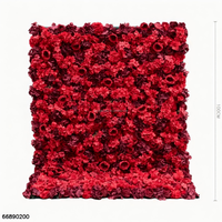 Nouvelle Collection : Bouquet de Fleurs Artificielles Réalistes en Soie (Hydrangea, Marguerite, Lavande, Eucalyptus) – Style Européen, Couleur Bourgogne