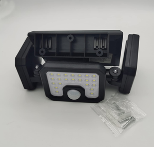 Solar <b>Outdoor</b> <b>Motion</b> <b>Sensor</b> Light 3 Heads 74LED IP54 Waterproof 270° Wide Angle 3 Modes Flood Wall Lamp for Garage Garden - Product Image 5