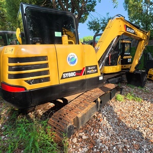 รถขุดตีนตะขาบ Komatsu PC60C มือสองคุณภาพสูงสำหรับงานเกษตรกรรมและจัดสวนที่อยู่อาศัย - Product Image 1