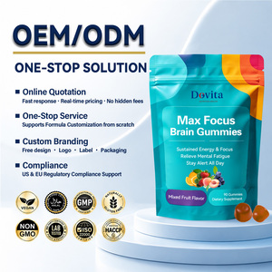 Fabricante con Sede en EE. UU., Fórmula Personalizada OEM, Gomitas de Fosfatidilserina para Mejorar la Memoria y la Concentración, Fabricante de Gomitas para el Cerebro en EE. UU. - Product Image 3