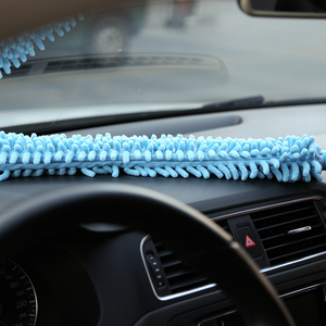 Brosse de nettoyage multifonctionnelle à long manche pour dépoussiérage, plumeau flexible en microfibre chenille avec tête pliable - Product Image 5