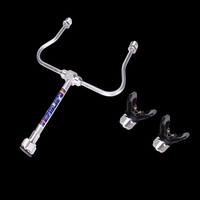 Accessoires pour machine de pulvérisation sans air électrique OEM, pistolet de pulvérisation de qualité DIY, double tige d'extension, tige de peinture au pistolet