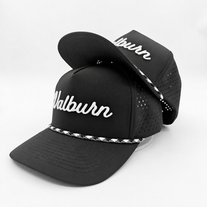 Urban Active 5 Panel Waterproof Golf <b>Cap</b> Custom Embroidery Logo Low MOQ OEM Laser Perforated Breathable <b>Quick</b> <b>Dry</b> Performance To - Product Image 2