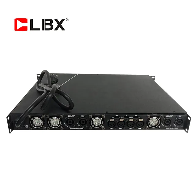 DS41800 CLIBX מקצועי הספק גבוה 1800W 8 אוהם 4 ערוצים 1U מגבר כוח