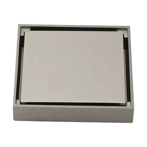 Watermarket 100x100 mét vuông rắn brass chống mùi phòng tắm vòi hoa sen xả Bìa Bộ Lọc 100% rắn brass cống sàn làm cho - Product Image 3