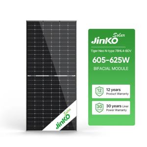 Pannello solare Jinko N tipo un grado pronto per la spedizione Jinko <span class=keywords><strong>Soler</strong></span> 78HL4-BDV 625w Mono pannello solare - Product Image 1