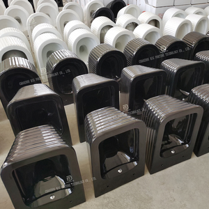 Inodoros modernos con tanque oculto, de cerámica, redondos, suspendidos, con bidé, para baño de hotel, con sifón en P, sin borde, inodoro de pared. - Product Image 4