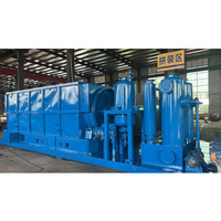 Mingjie petite unité de décomposition thermique 1t/d ~ 3t/d Mini machine d'usine de pyrolyse de pneu en plastique de déchets au mazout