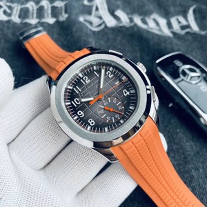 Montre de luxe pour homme de marque haut de gamme, bracelet en silicone, cadran en verre, aiguilles, pour homme - Product Image 4