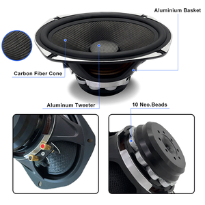 Haut-parleur de voiture <span class=keywords><strong>6x9</strong></span> pouces, caisson de basses 12 pouces, 8 caissons de basses, système 3 voies, médium, ensemble de 10 haut-parleurs coaxiaux, 4 haut-parleurs - Product Image 2