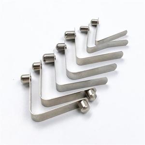 Rắn Pin V-Hình <span class=keywords><strong>Clip</strong></span> Cho Cắm Trại Ngoài Trời Lều Cực Nút Loại Khung Kết Nối Khóa Nút Chốt Đẩy Mùa Xuân <span class=keywords><strong>Clip</strong></span> - Product Image 5