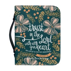 Funda para Biblia de fábrica con certificación BSCI para hombres y mujeres, hecha de cuero genuino de primera calidad con cremallera. - Product Image 3