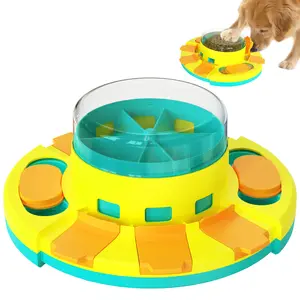 Factory Wholesale Cat Feeder Toy Dog Slow Leakage Training Smart Interactive Puzzle Pet Chew dog Toys