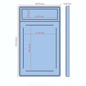 Grosir kotak kartu kustom pelat pso-bgs Sgc kartu perdagangan olahraga bisbol pemegang kartu gradasi 35pt Toploader - Product Image 6