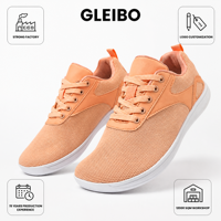 Chaussures de marche décontractées OEM ODM pour femmes, confortables, en maille, à bout large, légères, avec semelle en caoutchouc antidérapante, pour le quotidien et l'extérieur