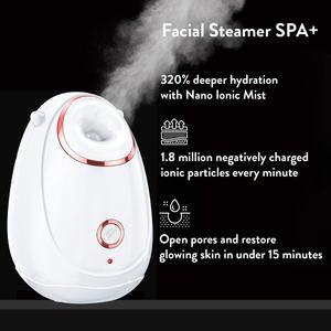 Équipement de beauté Sauna portable domestique Machine à vapeur électrique pour le visage <span class=keywords><strong>Spa</strong></span> Humidificateur d'humidité Mist Nano Ionic Facial Steamer - Product Image 6