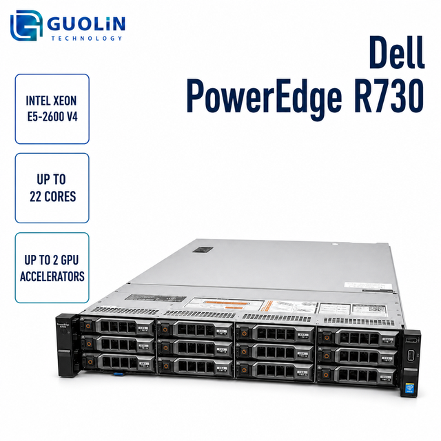 Virtual Machine Management for Cloud Infrastructure Intel Xeon E5-2600 V4 22 Core Used Dell PowerEdge R730 2U Rack Server