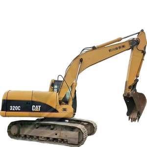 Excavadora de Orugas 320C Original, Sin Cambios, Pintura Original, para Obras de Ingeniería, Capacidad de la Cuchara de 0.9m3, 20000kg - Product Image 1