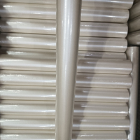 Papier d'emballage mat blanc cassé SY - 81,5 pieds carrés - Papier de couleur unie à l'éclat nacré, parfait pour les mariages, les anniversaires, Noël, les baby showers