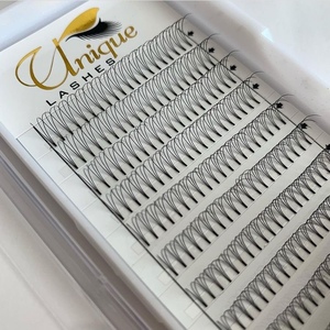 Ngắn Gốc Cơ Sở 2D 3D 4D 5D Premade Fan 0.10 Độ Dày 8Mm Để 18Mm Chiều Dài Nhiệt Ngoại Quan Khối Lượng Lash Khay Mở Rộng - Product Image 6