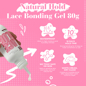 Haarkleber Private Label Wasserfester Starker Halt <span class=keywords><strong>Lace</strong></span> Glue Unsichtbarer Haarverlängerungskleber für Perücken - Product Image 5