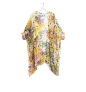 El último diseño de <span class=keywords><strong>lino</strong></span> impreso amarillo pijamas vestidos de boda nupcial trajes de manga larga vestidos de noche - Product Image 5