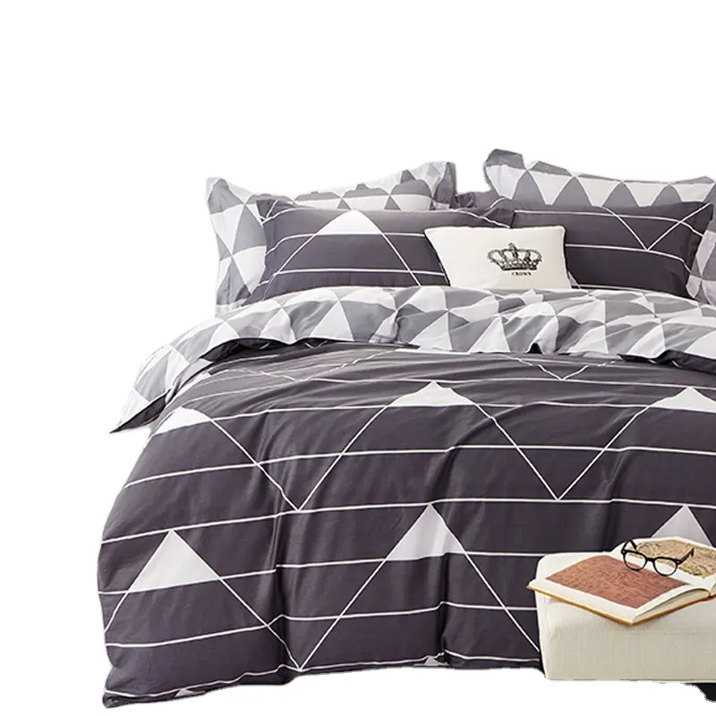 Thiết kế mới của ren 3 cái giường bộ đồ giường cover đặt bông trung quốc