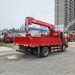 סינוטרוק הואו 4x2 משאית רכוב מנוף מותאם אישית 5 טון משאית טלסקופית בום למכירה - Product Image 6