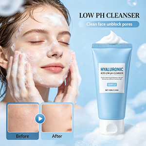 Detergente <span class=keywords><strong>Viso</strong></span> a Basso pH con Aminoacidi, Delicato ed Equilibrante per Pelle Sensibile e Acneica, Riparazione Barriera Cutanea, Controllo Oleosità, Skincare Coreana - Product Image 1