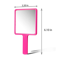 Miroir de poche compact avec logo personnalisé Miroir de maquillage de poche