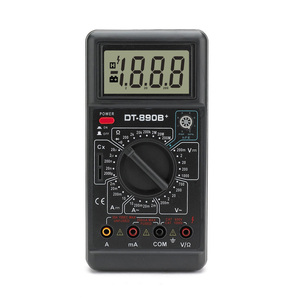 Multimètre numérique M890B+ avec support de test de résistance, de capacité, de tension et de courant - Product Image 1