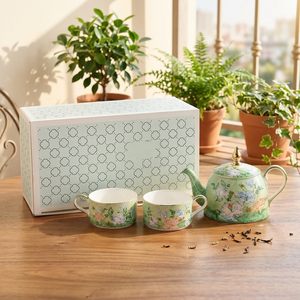 ชุดกาแฟเซรามิกรูปม้าสีส้ม ดีไซน์ทันสมัย ทนทาน เหมาะสำหรับดื่มชายามบ่าย - Product Image 4