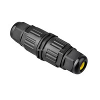 Connecteur Étanche Automobile Mâle/Femelle M16 M20 M25 Câble Adaptateur LED Type T Solaire IP67/IP68 2P 3P Cuivre Nylon